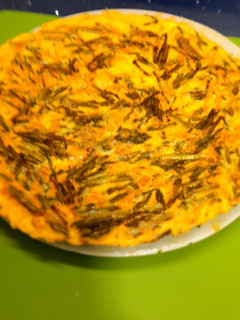 Una foto de Tortilla de espárragos