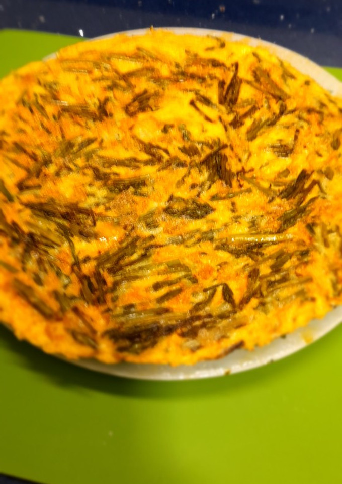 Una foto de Tortilla de espárragos