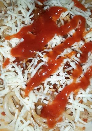Foto resep Spaghetti Instan ala MomKenz