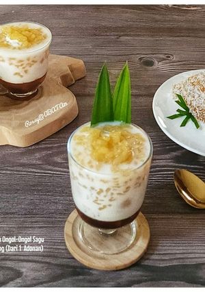 Foto resep Cendol Dan Ongol-Ongol Sagu Labu Kuning (Dari 1 Adonan)