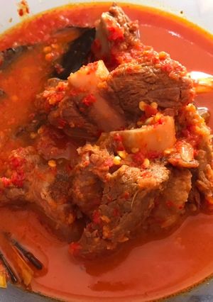 Foto resep Iga Sapi Asam Pedas