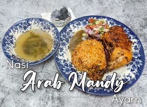 Gambar Nasi Arab Mandy Ayam