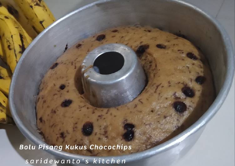 Bolu Pisang Kukus Chocochips