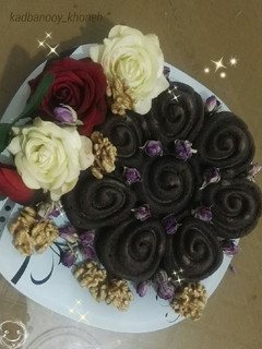 عکسی از دستور کیک چایی دارچین