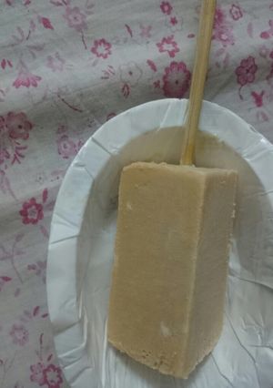 A picture of Homemade kulfi.