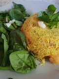 My Saffron tumeric Rice with cod, prawns and veg