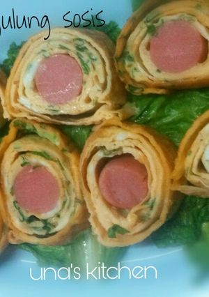 Foto resep Telur Dadar gulung sosis