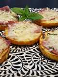 Zucchini and Ham Gratin Rounds