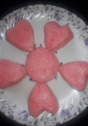 A picture of Pink Rasgulla.
