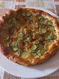 Torta salata con tonno zucchine e gorgonzola