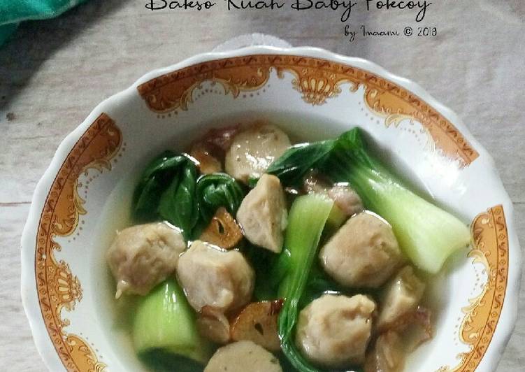 Bakso Kuah Baby Pokcoy