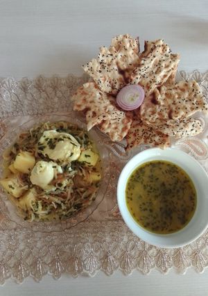 عکسی از دستور شوربا