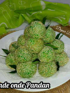 Foto resep Onde onde Pandan