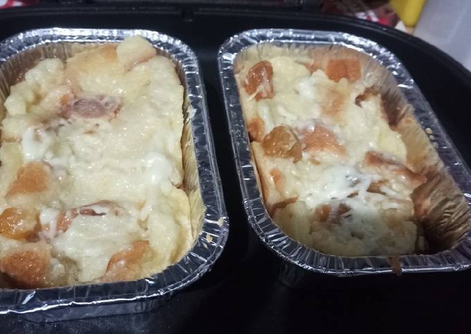 Bagaimana cara membuat Puding roti tawar kukus dan panggang yang spesial