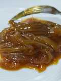 Cebolla caramelizada a la naranja semipicante