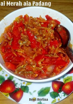 Foto resep 119. 🌶️ SAMBAL MERAH ALA PADANG🌶️