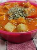 Gazpacho con picatostes