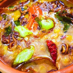 A picture of Chany ki daal gosht.
