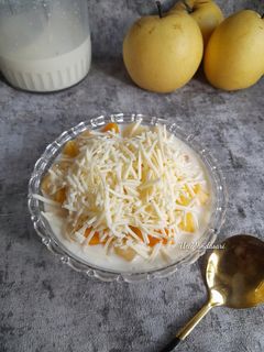 Foto resep Salad Buah Creamy Pir Apel Mangga