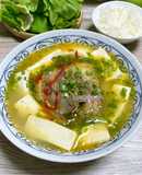 Canh cá đậu phụ chua cay