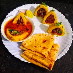 A picture of Maharashtrian Maswadi Rassa.