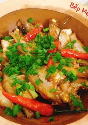 Hình của món Cá sơn kho khô.