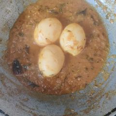 Egg curry A picture of Egg curry.