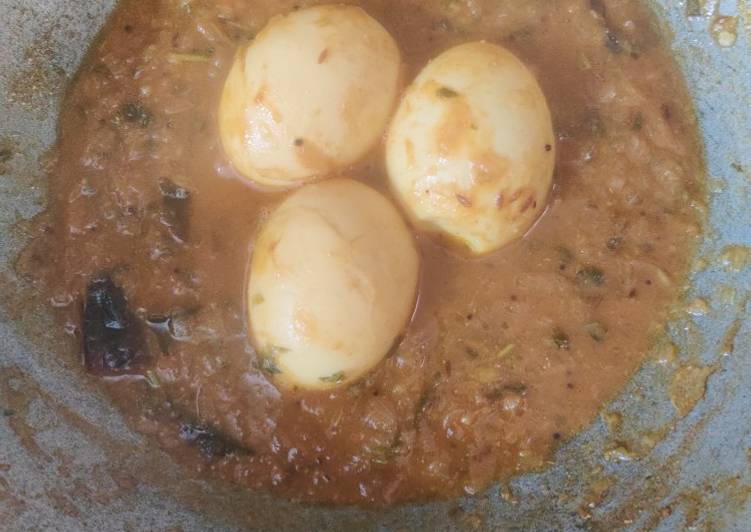 Easiest Way to Make Quick Egg curry