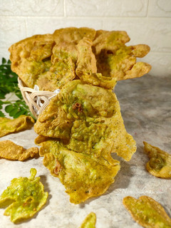 Foto resep Peyek Tempe Daun Kelor Tepung Ketan
