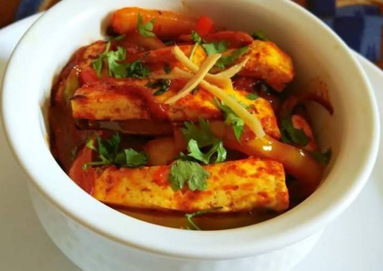 Recipe of Ultimate Paneer Jalfrezi