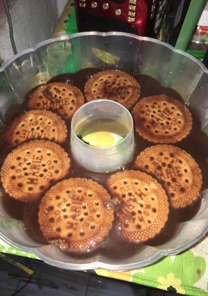 Foto resep Puding biskuit