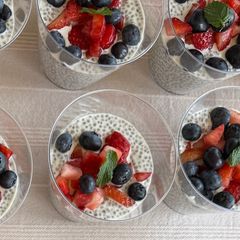 A picture of Chia seed pudding.