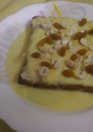 A picture of Double ka meetha.