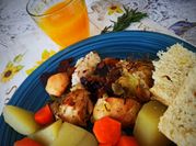 Gambar chicken roasted rosemary
