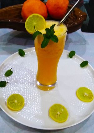 A picture of Orange Mocktail.