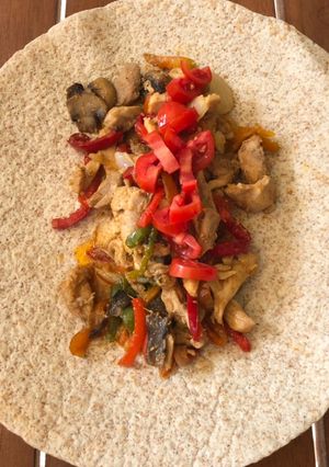 Φωτογραφία της συνταγής Fajitas με κοτόπουλο