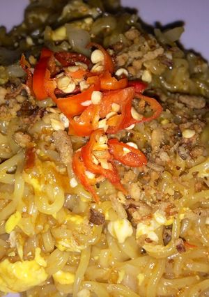 Foto resep Indomie goreng pedas huh hah