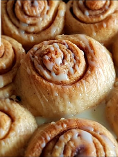 A picture of Cinnamon Rolls.