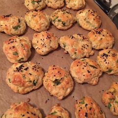 A picture of Cookies with feta cheese.