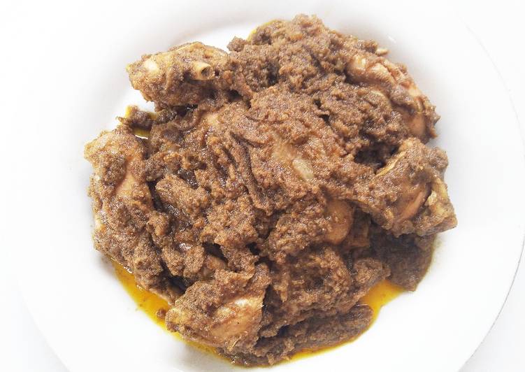 Resep Mudah Rendang Ayam Sedap Nikmat