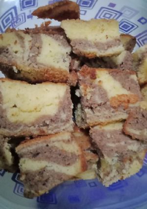 Foto resep Butter Cake motif macan