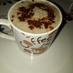 A picture of Hot coffee.