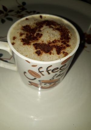 A picture of Hot coffee.