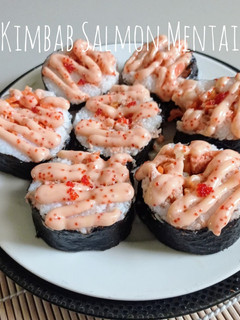 Foto resep Kimbab Salmon Mentai