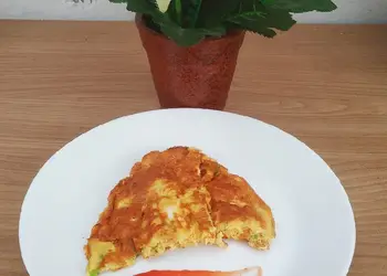 Siap Saji Omelet keju wortel Ala Rumahan