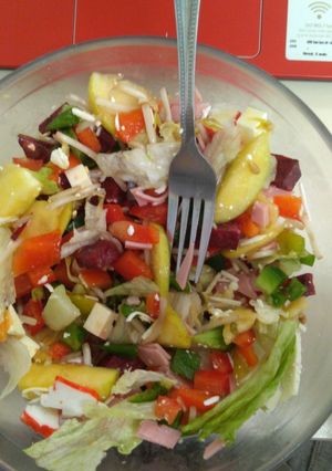 Una foto de Ensalada de Colores