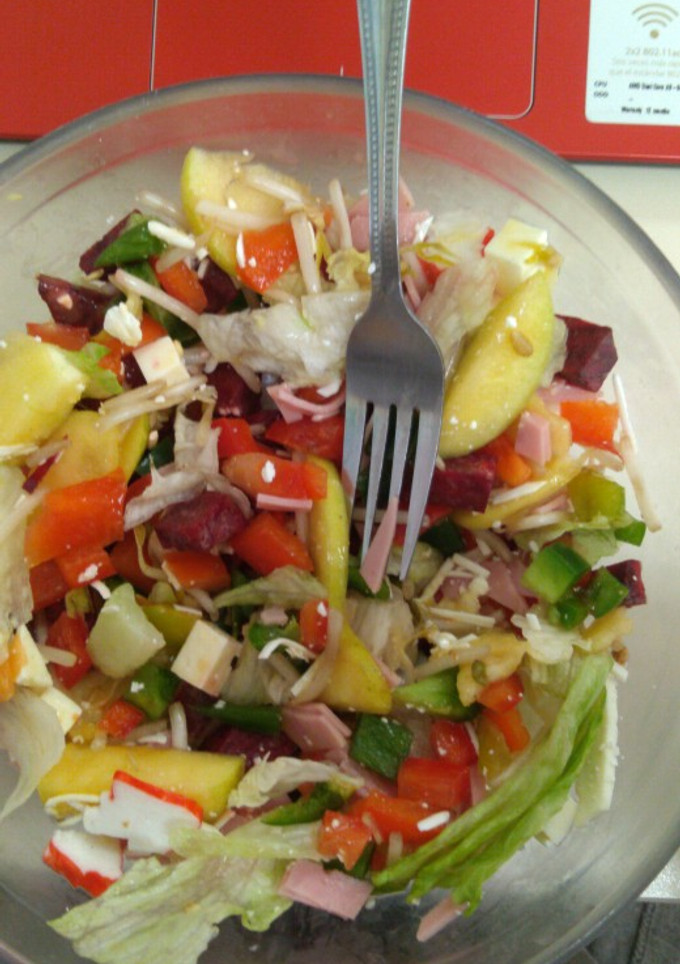 Una foto de Ensalada de Colores