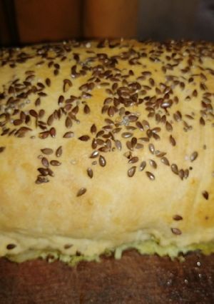 Una foto de Calzone de espinaca 🥬