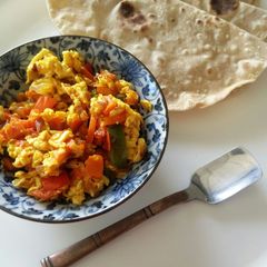 A picture of Paneer Bhurji.