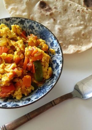 A picture of Paneer Bhurji.